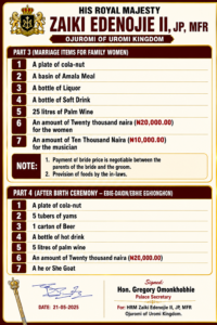 UROMI NEW MARRIAGE AND AFTER BIRTH CELEBRATION LIST
